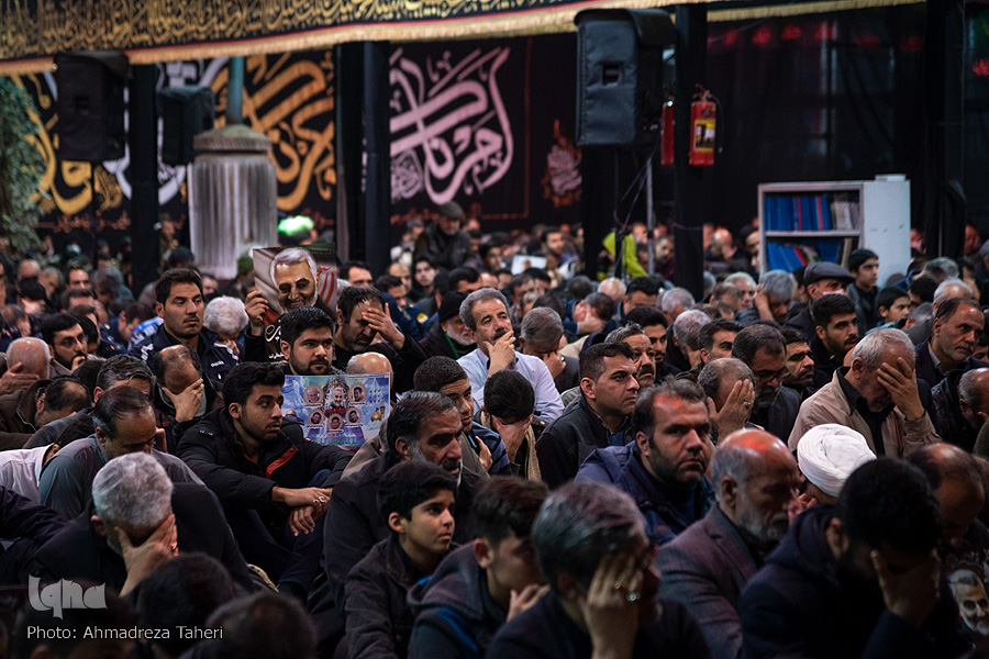 مراسم بزرگداشت شهید قاسم سلیمانی و احمد کاظمی