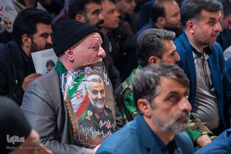 مراسم بزرگداشت شهید قاسم سلیمانی و احمد کاظمی