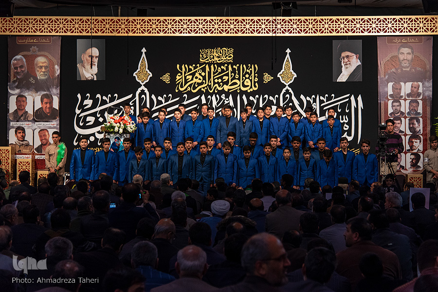 مراسم بزرگداشت شهید قاسم سلیمانی و احمد کاظمی