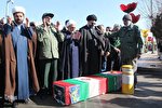 تشییع پیکر شهید «علی داوودآبادی» در اراک