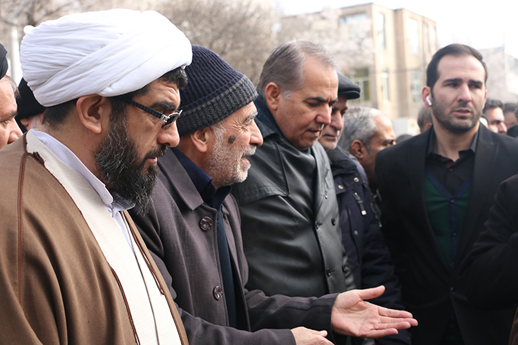 پیکر &laquo;الناز نبیی&raquo; از جانباختگان سانحه هوایی در زنجان تشییع شد