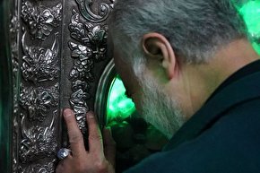 فیلم/ بازدید سردار سلیمانی از پروژه‌های حرم سیدالشهدا(ع)