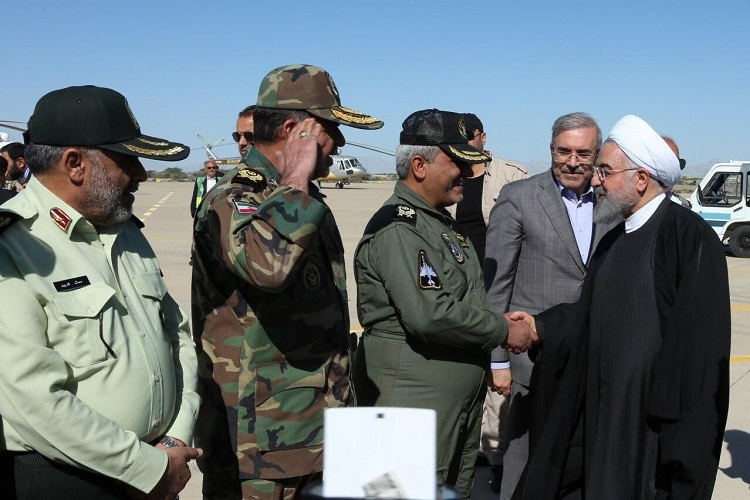 رئیس جمهور وارد چابهار شد