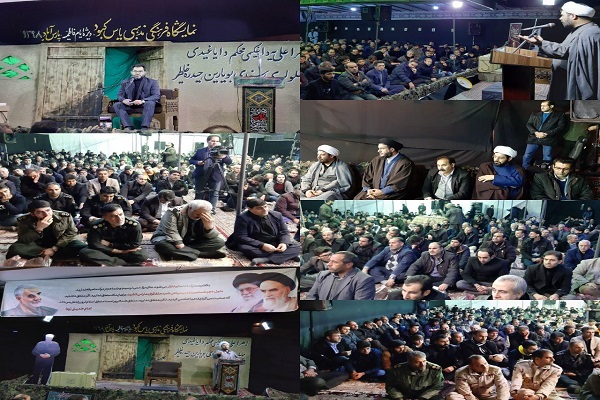 گشایش نمایشگاه فرهنگی- مذهبی یاس کبود در پارس آباد