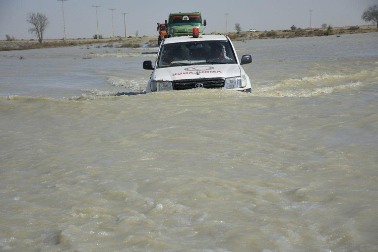 امدادرسانی به 108 هزار سیل‌زده در سیستان‌وبلوچستان