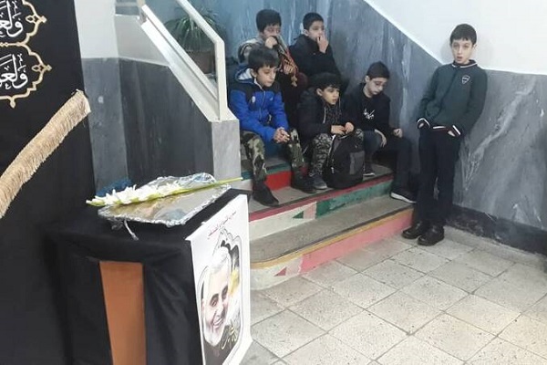 نام&zwnj;گذاری مدرسه سجادیه تویسرکان به نام سردار شهید سلیمانی