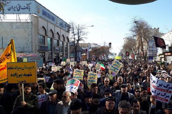 اعلام مسیر راهپیمایی ۲۲ بهمن در اردبیل