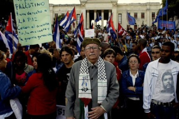 تقدیر فلسطینیان از مواضع کوبا درباره معامله قرن