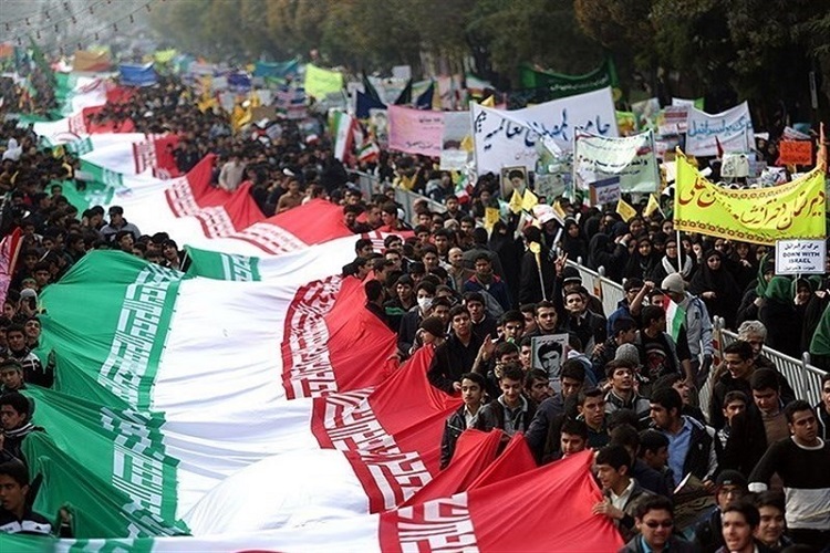 مسیرهای راهپیمایی 22 بهمن در کرمانشاه اعلام شد
