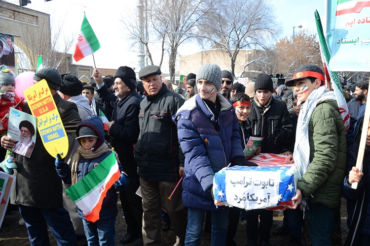 فریاد &laquo;آذربایجان اویاخدی؛ انقلابا دایاخدی&raquo; در آذربایجان&zwnj;شرقی طنین انداز شد