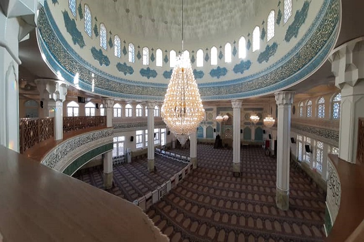 شبستان اصلی مسجد الزهرا(ص) رفسنجان افتتاح شد