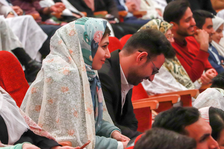 گزارش تصویری مراسم ازدواج دانشجویی در زنجان