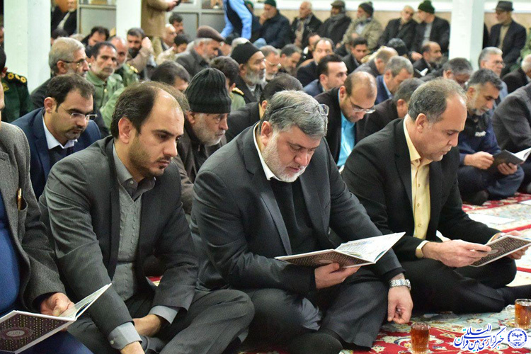 بزرگداشت دو شهید حادثه سقوط هواپیمای اوکراینی ـ بیرجند