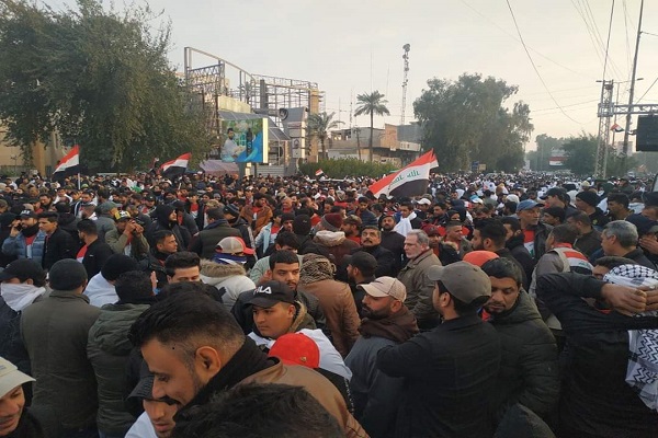تصاویری از تظاهرات میلیونی ضدآمریکایی مردم عراق