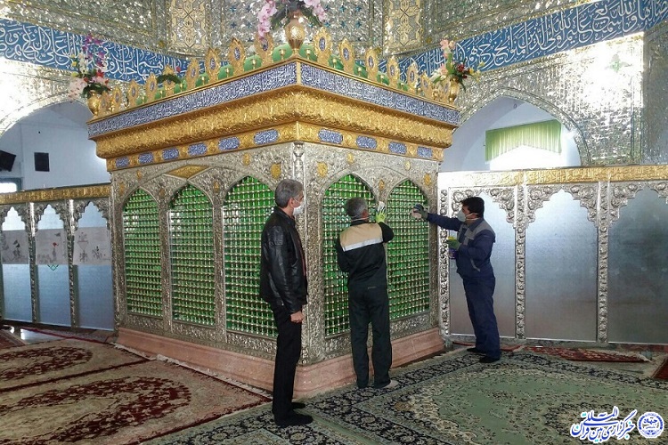 ضدعفونی بقاع متبرکه خراسان&zwnj;جنوبی 