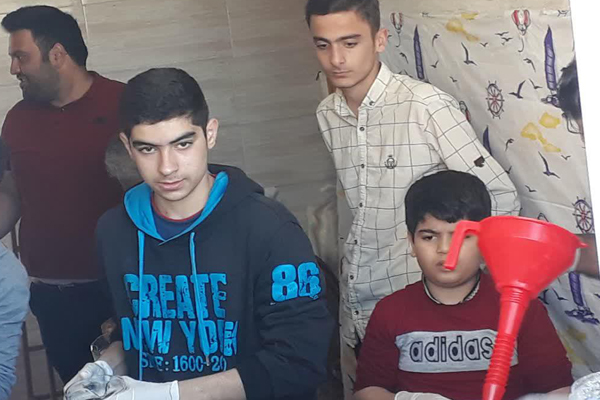 ۲ هزار لیتر ضدعفونی کننده رایگان در ماسور توزیع شد