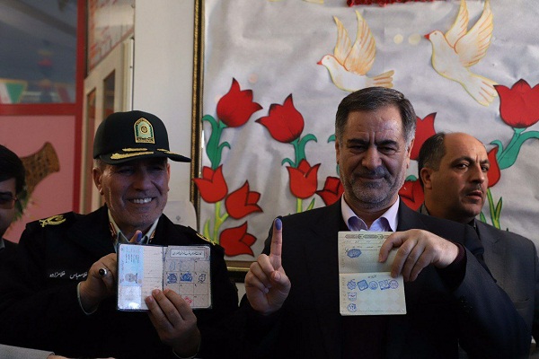 حضور مسئولان چهارمحال و بختیاری در انتخابات ۹۸