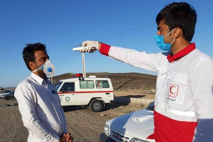 غربالگری 55 هزار نفر توسط جمعیت هلال احمر سیستان و بلوچستان