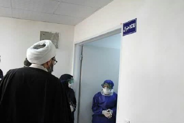 تقدیر نماینده ولی&zwnj;فقیه در همدان از تلاش کادر پزشکی بخش بیماران کرونایی