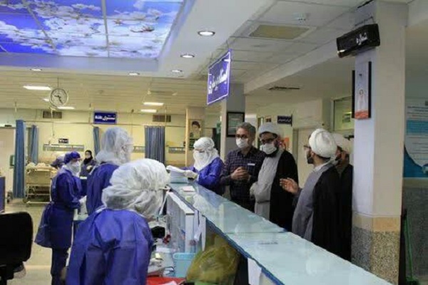 تقدیر نماینده ولی&zwnj;فقیه در همدان از تلاش کادر پزشکی بخش بیماران کرونایی