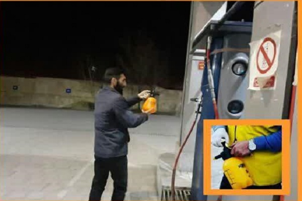 جهادگران سلامت همدان در خط مبارزه با شیوع کرونا