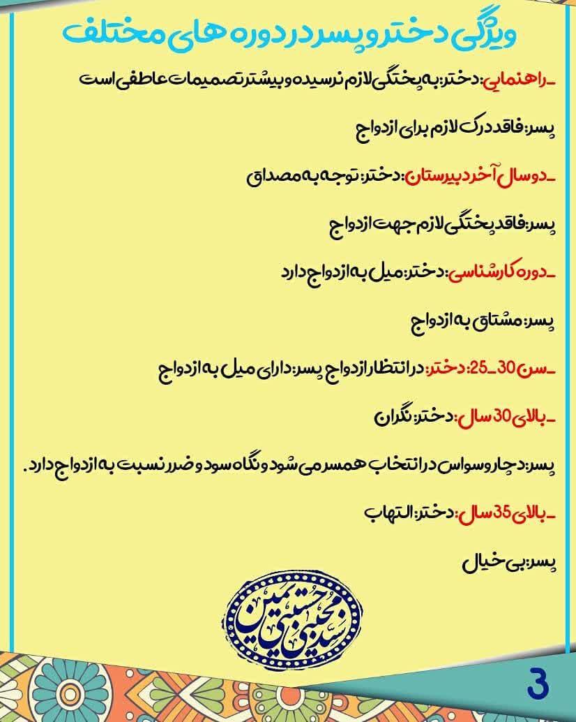 عکس&zwnj;نوشت | پایه ریزی ازدواج وفق