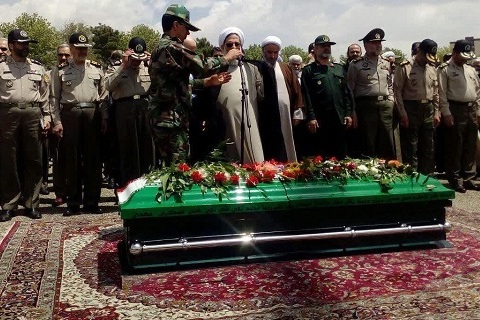 پیکر شهید «رضا جهانتیغ» در زاهدان آرام می‌گیرد