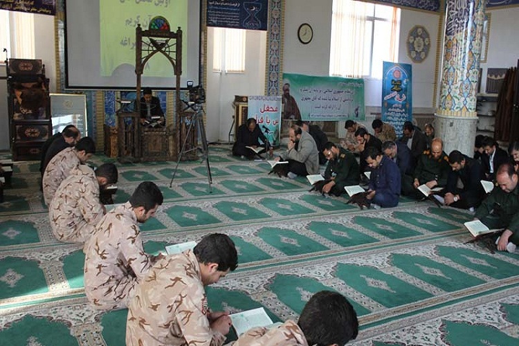 برگزاری محفل انس با قرآن در مراغه