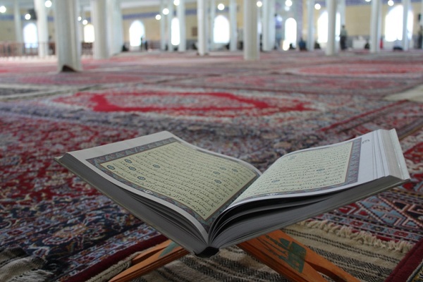 برگزاری جزء خوانی قرآن در مسجد قبای سنندج