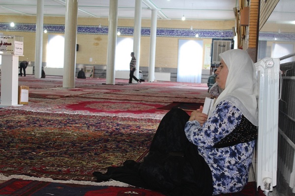 برگزاری جزء خوانی قرآن در مسجد قبای سنندج