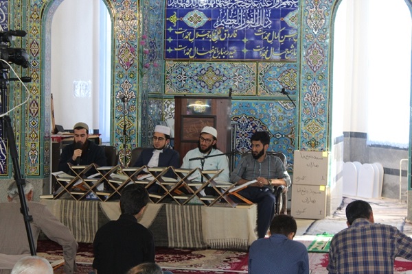 برگزاری جزء خوانی قرآن در مسجد قبای سنندج