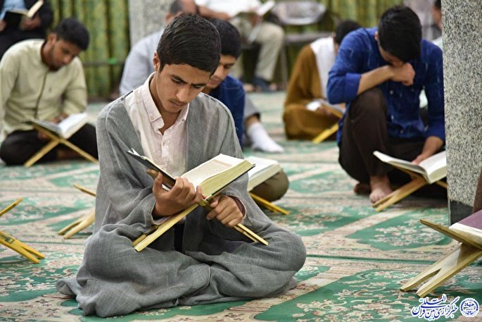 مراسم جزءخوانی قرآن ‌در بیرجند