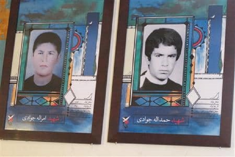 مادر شهیدان جوادی به فرزندان شهیدش پیوست مادر شهیدان جوادی به فرزندان شهیدش پیوست