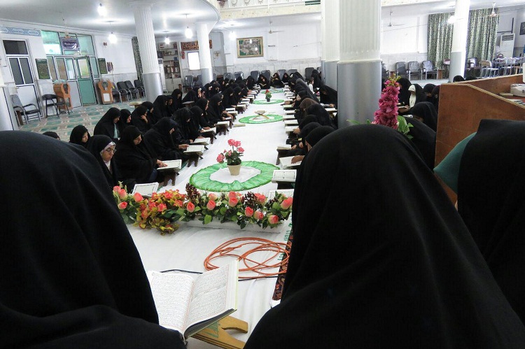 تصاویری از محافل جزء خوانی قرآن در زاهدان