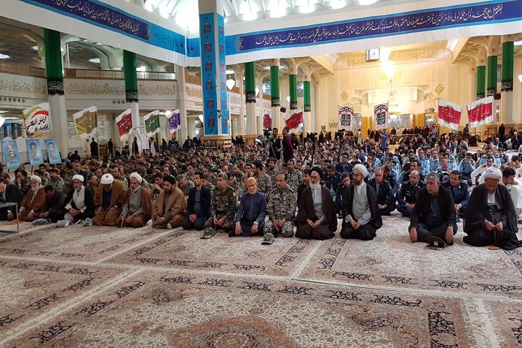 چهلمین سالگرد شهادت سپهبد قرنی در حرم حضرت معصومه(س) برگزار شد