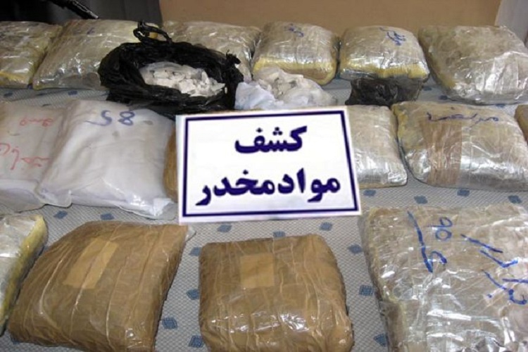 کشف 617 کیلو تریاک در عنبرآباد