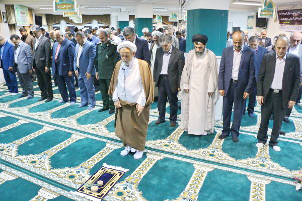 گزارش تصویری محفل انس با قرآن در شرکت گاز مازندران
