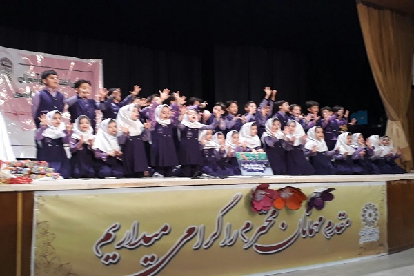 برگزاری مراسم جشن قرآنی قرآن آموزان جامعه&zwnj;القرآن و اهل بیت(ع) اردبیل