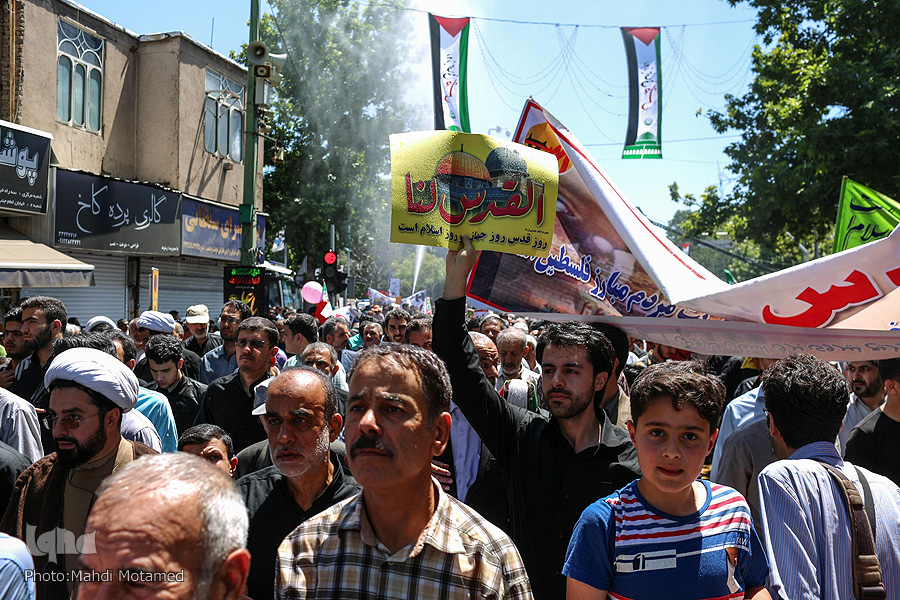 آغاز راهپیمایی روز جهانی قدس در قزوین