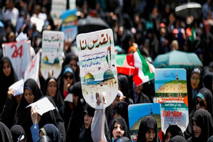 راهپیمایی روز قدس در البرز آغاز شد