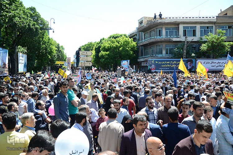 حضور گسترده مردم در راهپیمایی موجب قوت قلب فلسطینیان می&zwnj;شود
