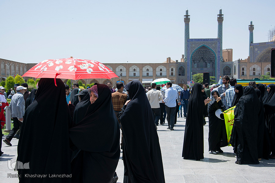 راهپیمایی روز قدس در میدان نقش جهان اصفهان راهپیمایی روز قدس در میدان نقش جهان اصفهان