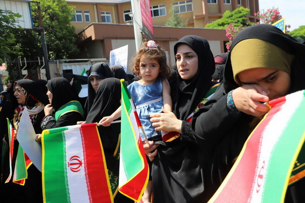 برگزاری راهپیمایی روز قدس در ساری