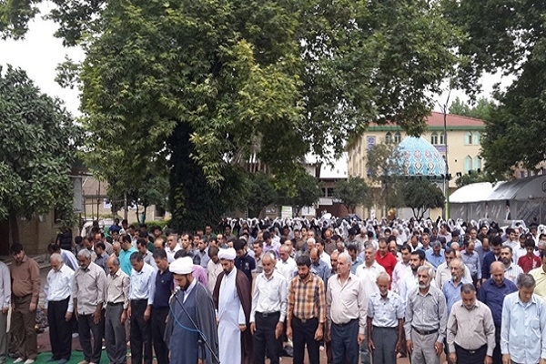 اقامه نماز عید سعید فطر در امام&zwnj;زادگان شاخص مازندران