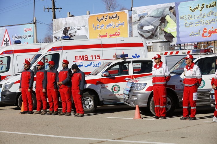 آماده باش هلال&zwnj;احمر البرز برای خدمت&zwnj;رسانی به زائران حرم مطهر امام خمینی(ره)