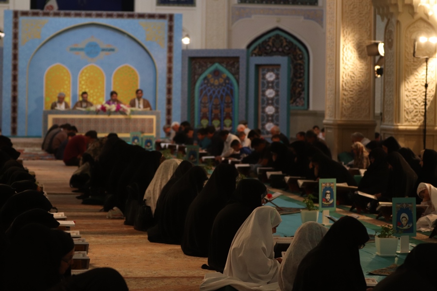 برگزاری مراسم جزء خوانی قرآن در اردبیل(گزارش تصویری)