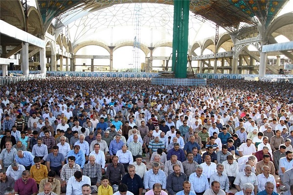 مصلی امام خمینی اصفهان آماده برپایی نماز عید فطر