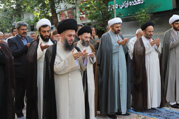 اقامه نماز عید سعید  فطر در ساری در قاب تصویر