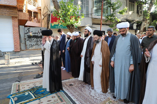 اقامه نماز عید سعید  فطر در ساری در قاب تصویر