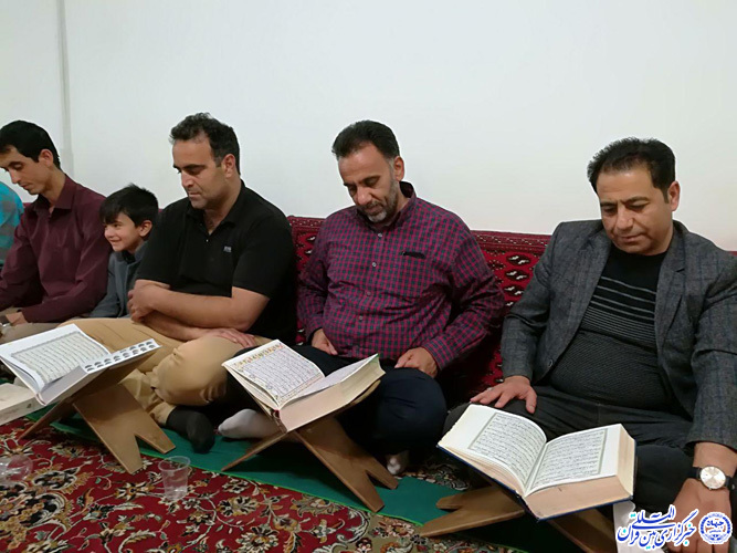 ترتیل‌خوانی قرآن در هیات ابوالفضلی بیرجند
